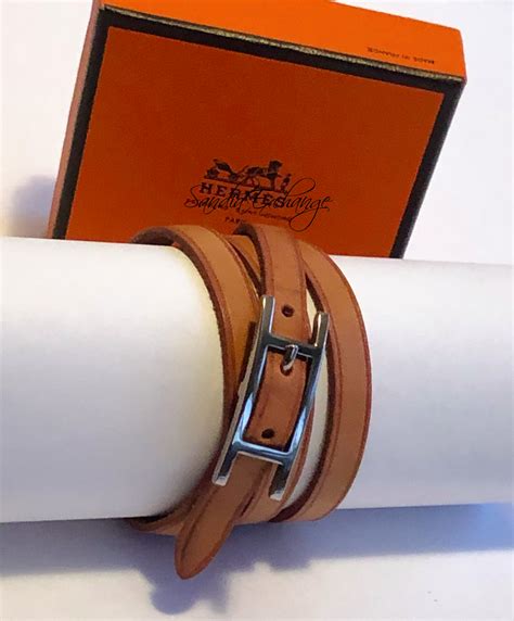 hermes vintage green bracelet leather|authentic hermes bracelets.